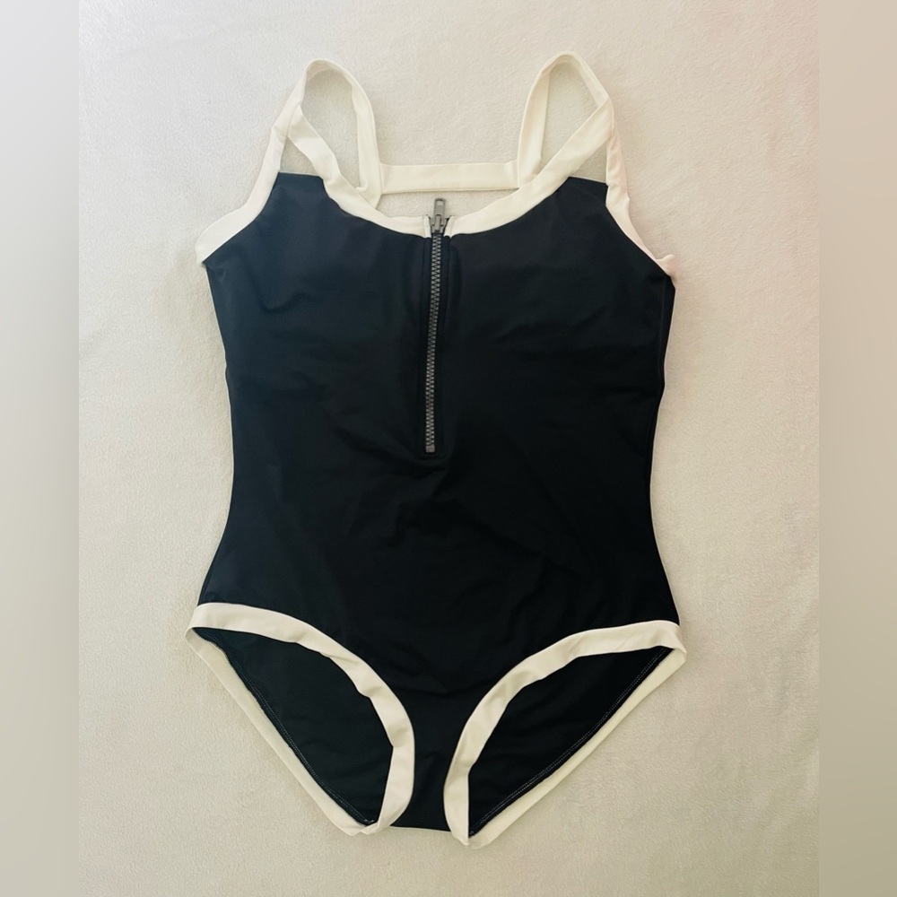 Rebecca Virtue BECCA Swimsuit One Piece 2X (20-22) Black Swimwear Beach Summer